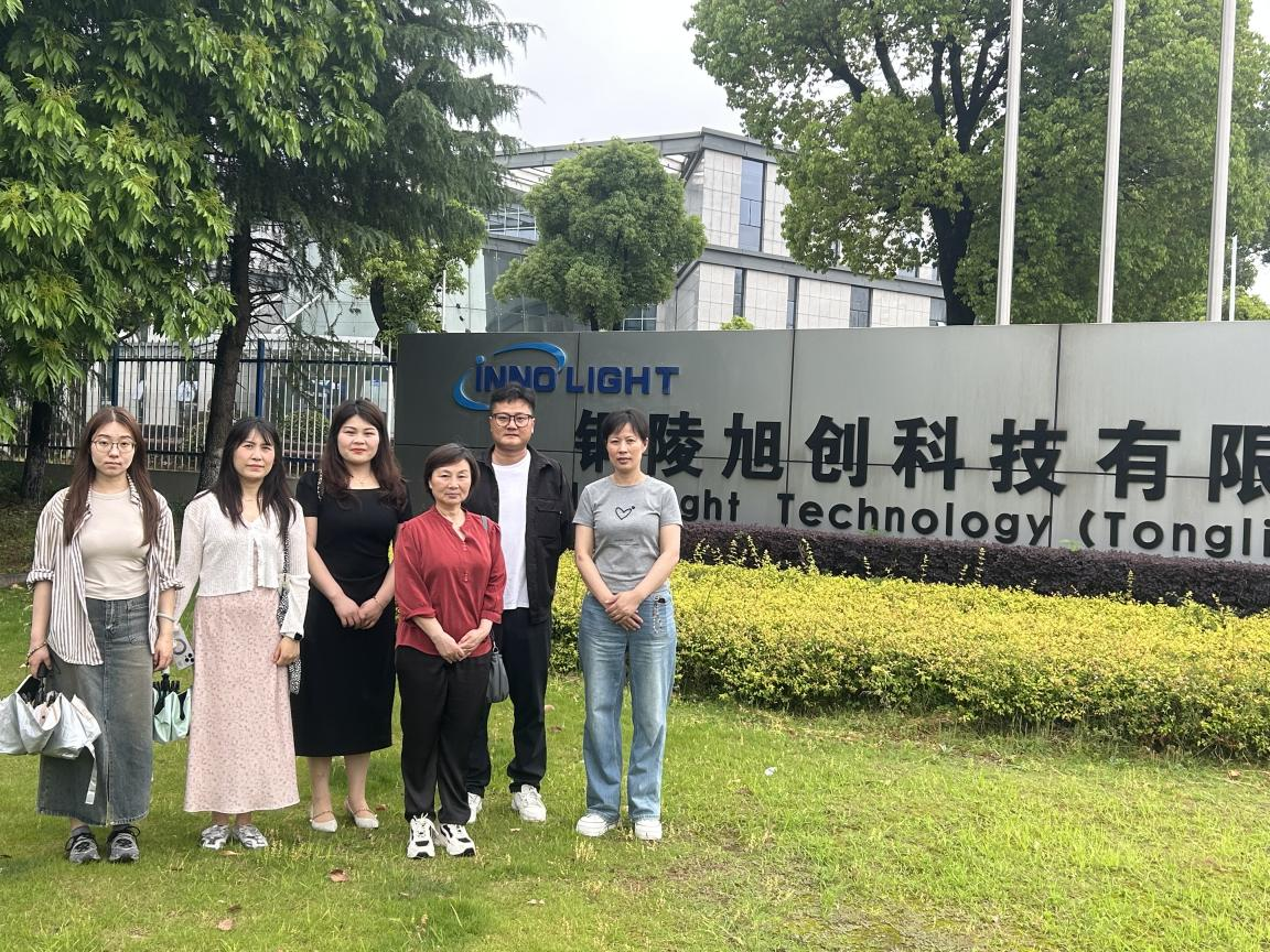 深化校企合作，共育时代新人——机械与车辆工程学院领导走访铜陵旭创考察交流