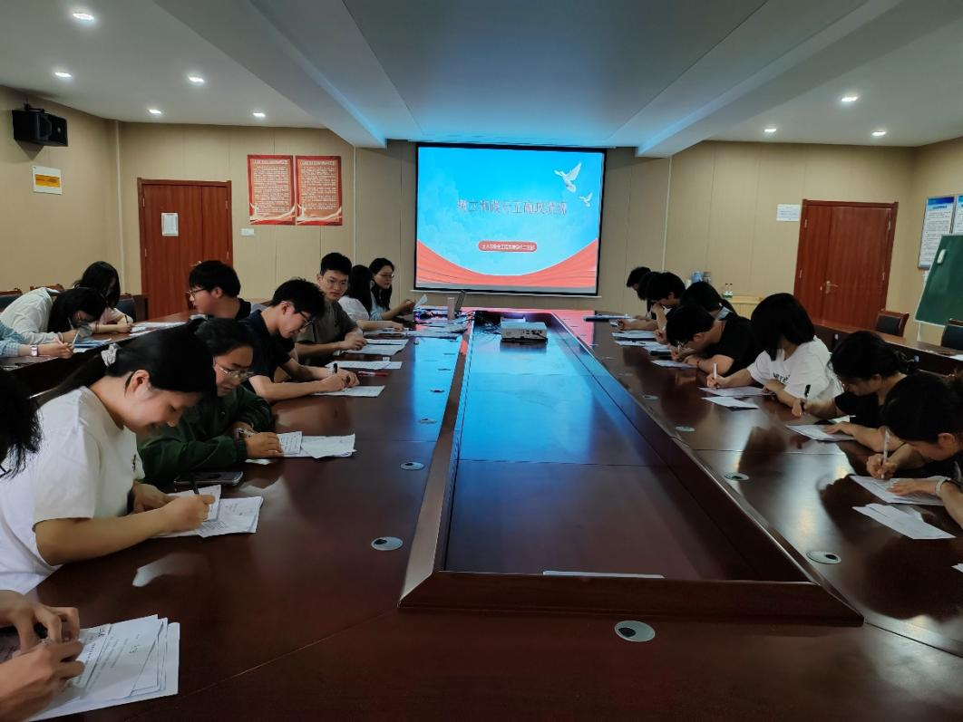 <strong>以学正心树新风  实干笃行建新功 ——土木与安全工程学院学生第二党支部开展主题党日活动</strong>