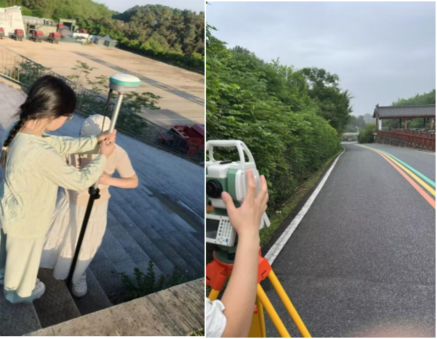<strong>深耕测绘实践课堂  锤炼专业实干本领 ——土木与安全工程学院2024级测绘工程专业赴南京大金山开展数字测图原理与方法实习</strong>